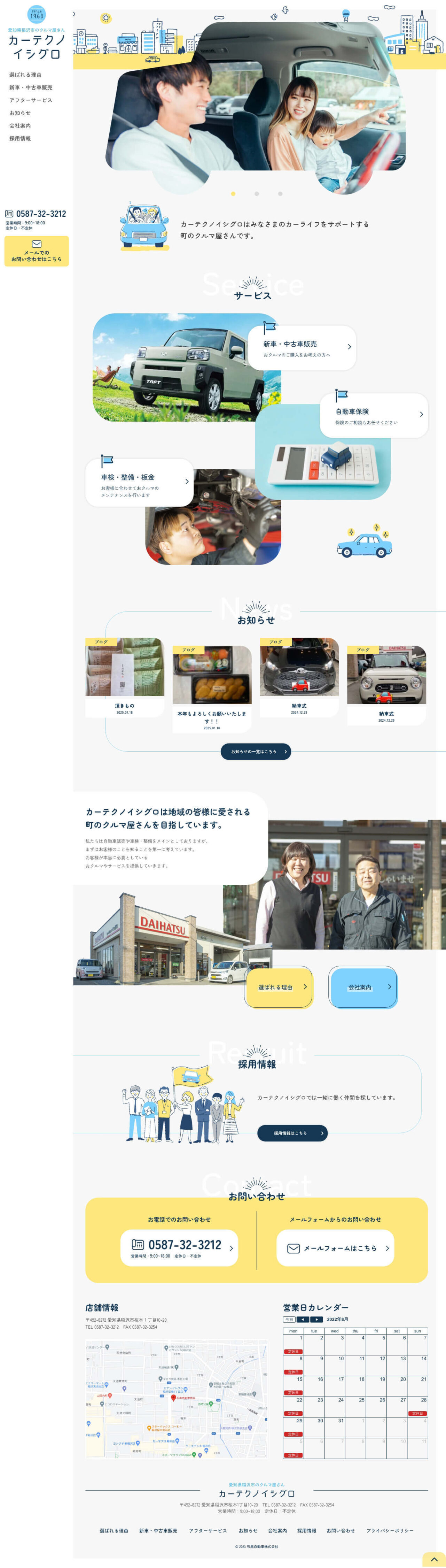 PC表示のスクリーンショット